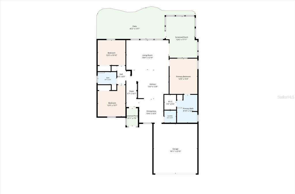 На продажу: $319,900 (3 спален, 2 ванн, 1718 Квадратных фут)
