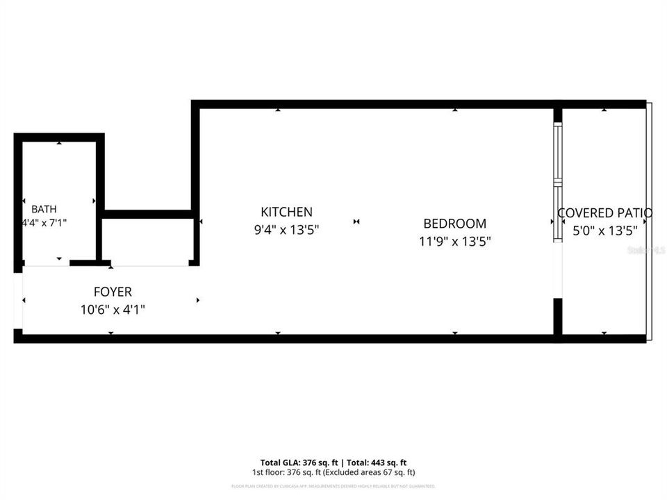 En Venta: $145,000 (1 camas, 1 baños, 376 Pies cuadrados)