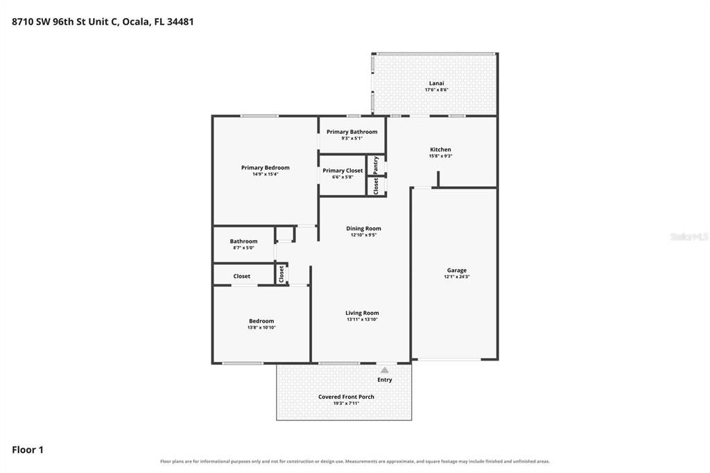 En Venta: $159,900 (2 camas, 2 baños, 1179 Pies cuadrados)