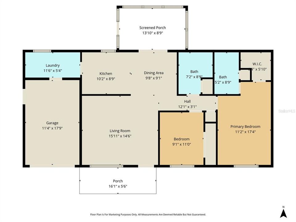 En Venta: $175,000 (2 camas, 2 baños, 1032 Pies cuadrados)