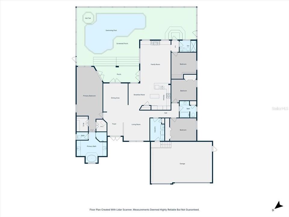 En Venta: $1,250,000 (4 camas, 3 baños, 2674 Pies cuadrados)
