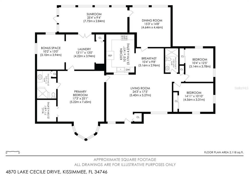 На продажу: $419,000 (4 спален, 2 ванн, 2243 Квадратных фут)