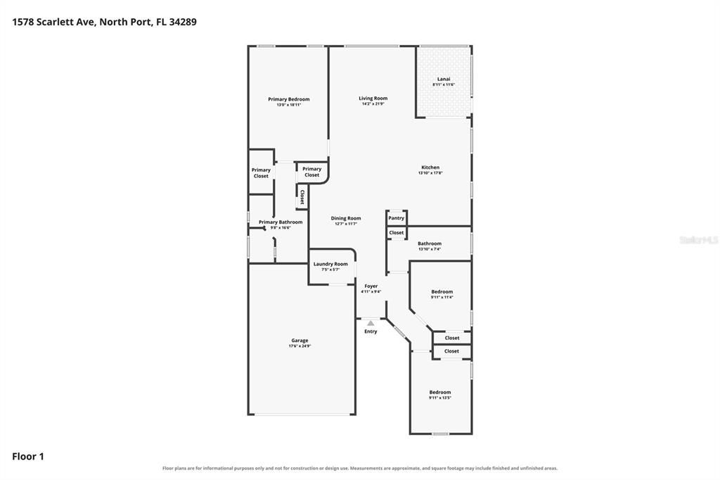For Sale: $324,900 (3 beds, 2 baths, 1696 Square Feet)