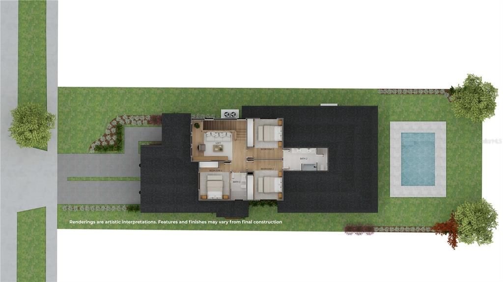 En Venta: $1,829,000 (4 camas, 3 baños, 2706 Pies cuadrados)
