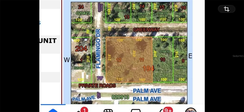 На продажу: $45,000 (1.10 acres)