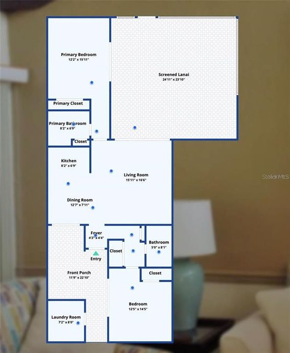 En Venta: $279,000 (2 camas, 2 baños, 1116 Pies cuadrados)
