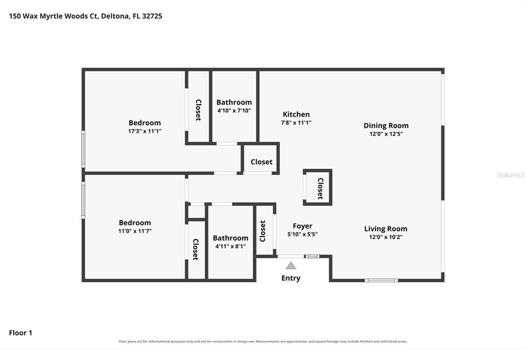 For Sale: $197,500 (2 beds, 2 baths, 897 Square Feet)