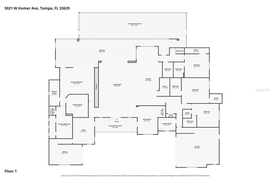 For Sale: $3,750,000 (4 beds, 5 baths, 5341 Square Feet)