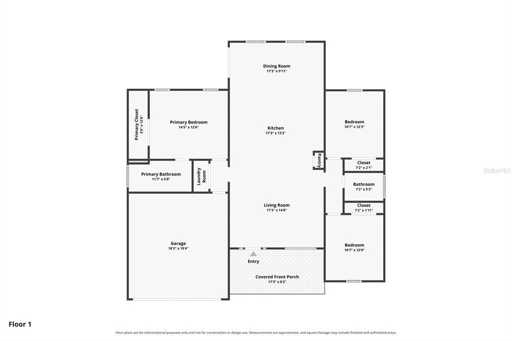 En Venta: $289,900 (3 camas, 2 baños, 1559 Pies cuadrados)
