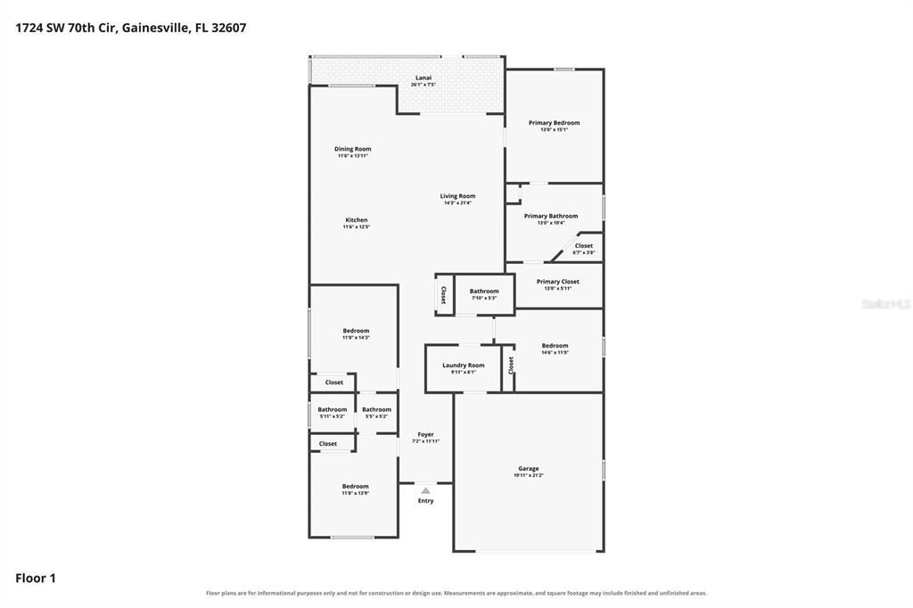 En Venta: $465,000 (4 camas, 3 baños, 1920 Pies cuadrados)