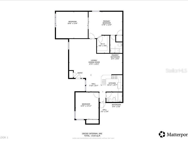 For Sale: $245,000 (2 beds, 2 baths, 1464 Square Feet)