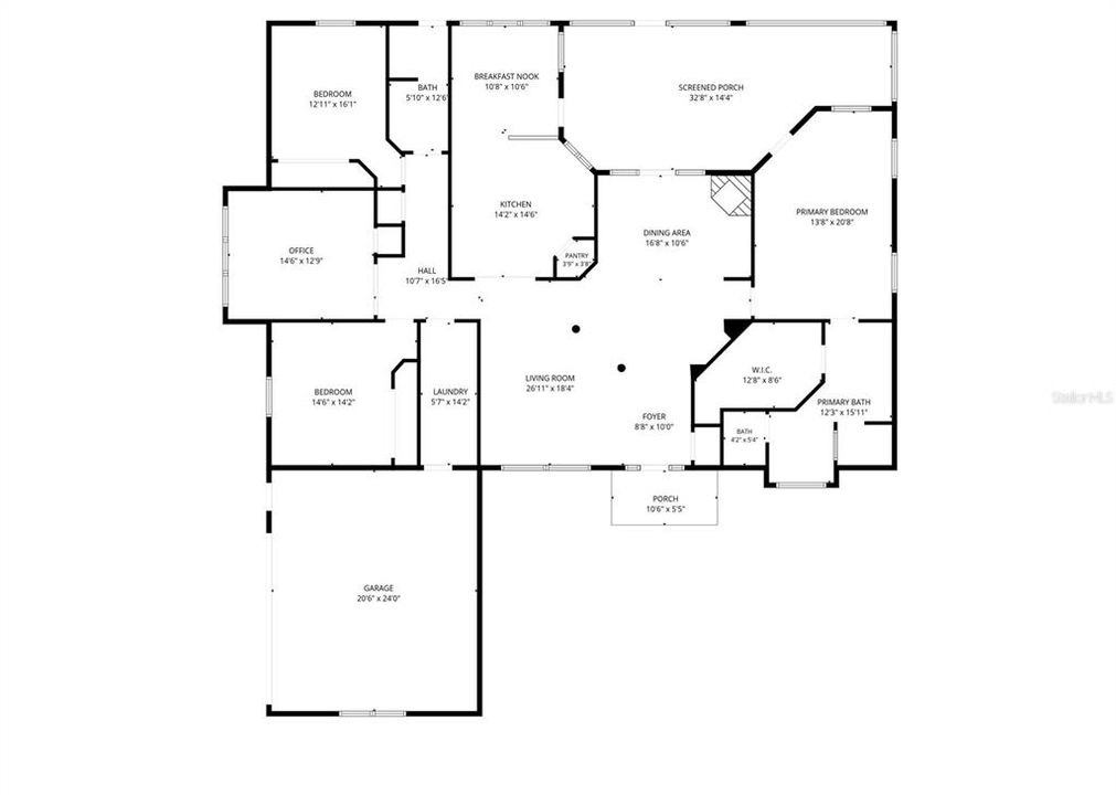 For Sale: $510,000 (4 beds, 2 baths, 2527 Square Feet)