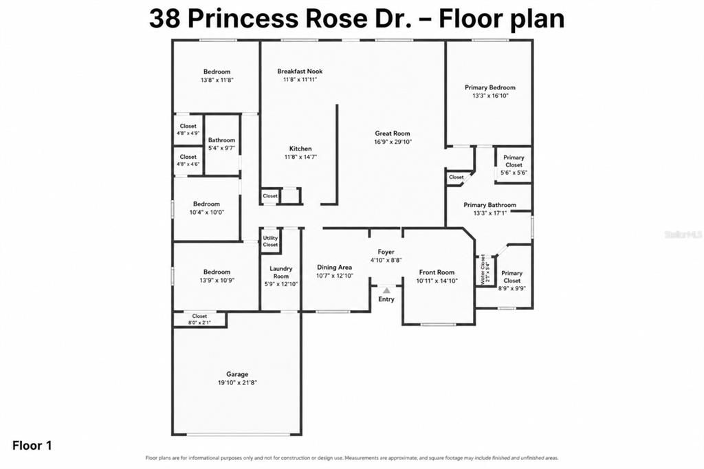 For Sale: $465,000 (4 beds, 2 baths, 2558 Square Feet)