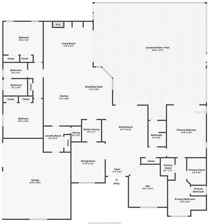 На продажу: $849,000 (3 спален, 3 ванн, 2982 Квадратных фут)