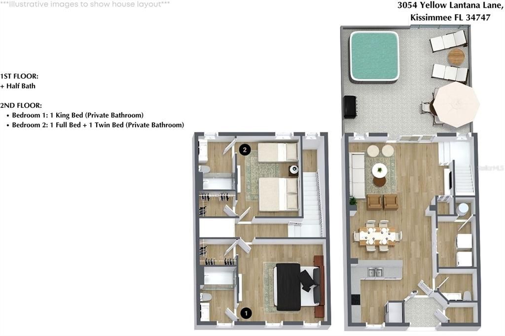 En Venta: $315,000 (2 camas, 2 baños, 1161 Pies cuadrados)