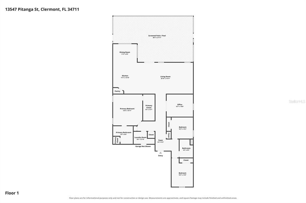 Active With Contract: $455,000 (3 beds, 2 baths, 1976 Square Feet)