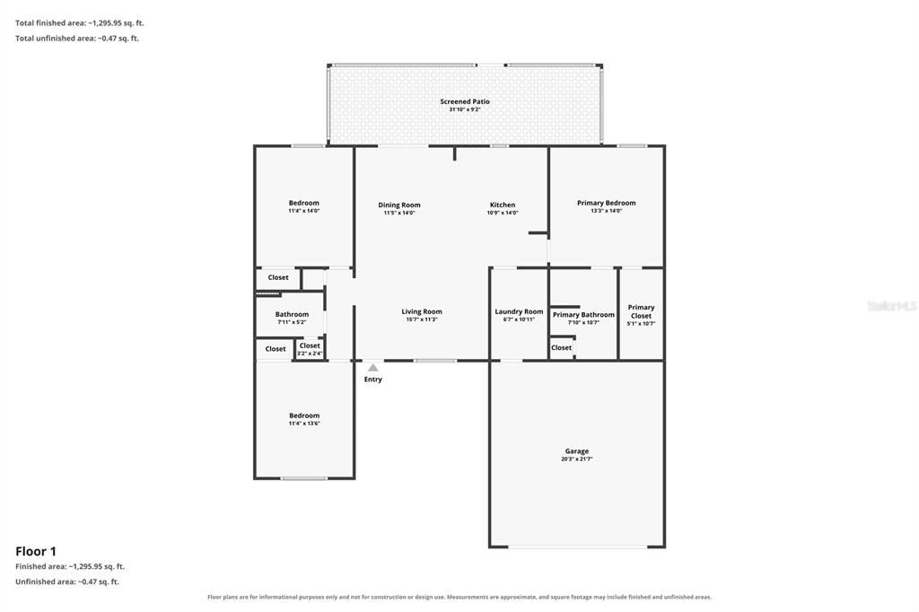 待售: $399,999 (3 贝兹, 2 浴室, 1392 平方英尺)