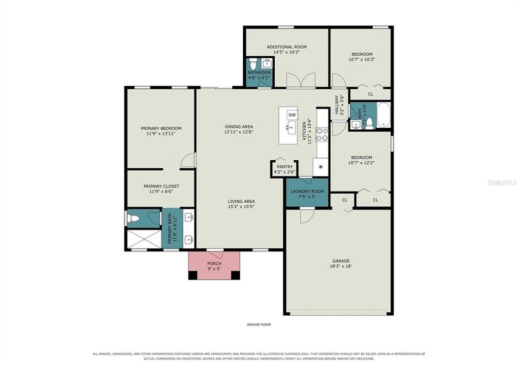 For Sale: $363,000 (3 beds, 2 baths, 1845 Square Feet)