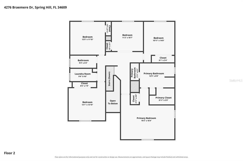 For Sale: $385,000 (6 beds, 3 baths, 2962 Square Feet)