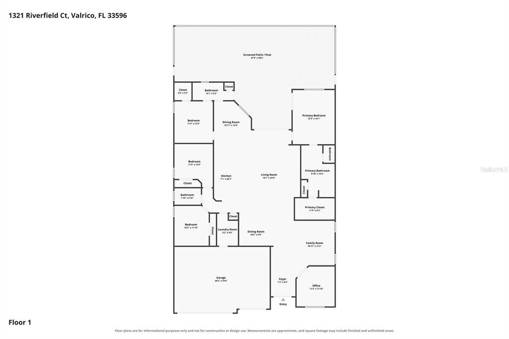 For Sale: $585,000 (4 beds, 3 baths, 2605 Square Feet)