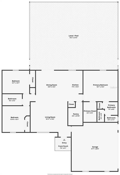 Active With Contract: $400,000 (3 beds, 2 baths, 1603 Square Feet)