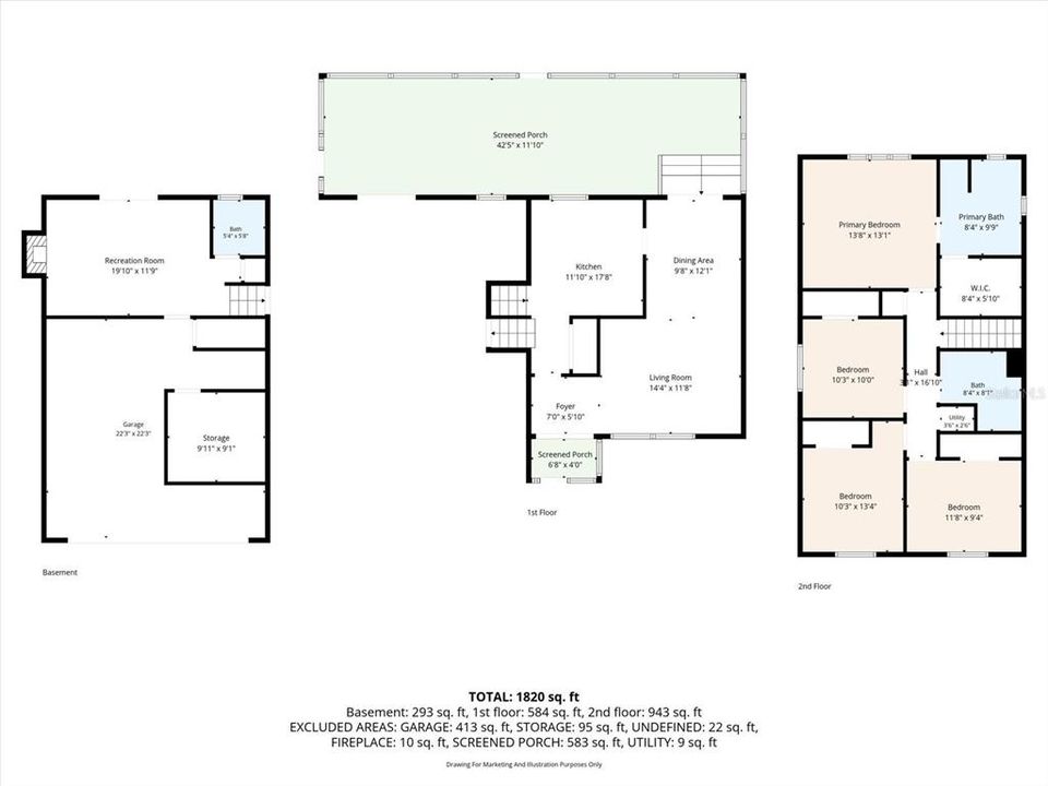Active With Contract: $390,000 (4 beds, 2 baths, 1769 Square Feet)