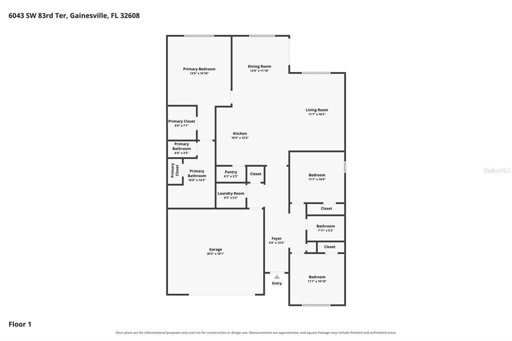 Active With Contract: $349,900 (3 beds, 2 baths, 1615 Square Feet)