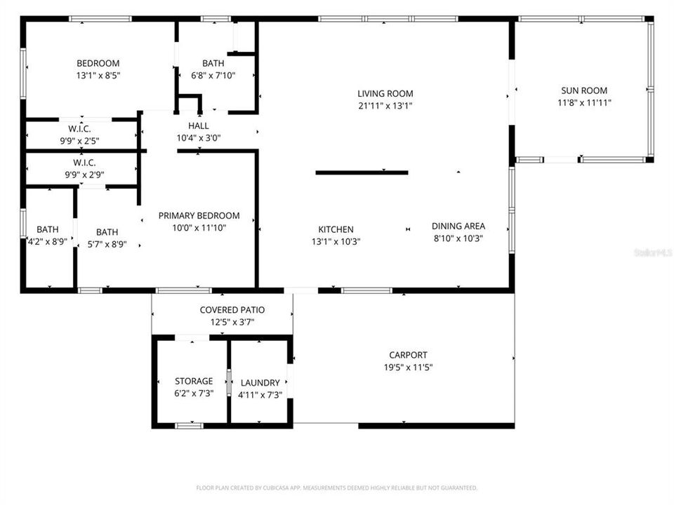 For Sale: $110,000 (2 beds, 2 baths, 1056 Square Feet)