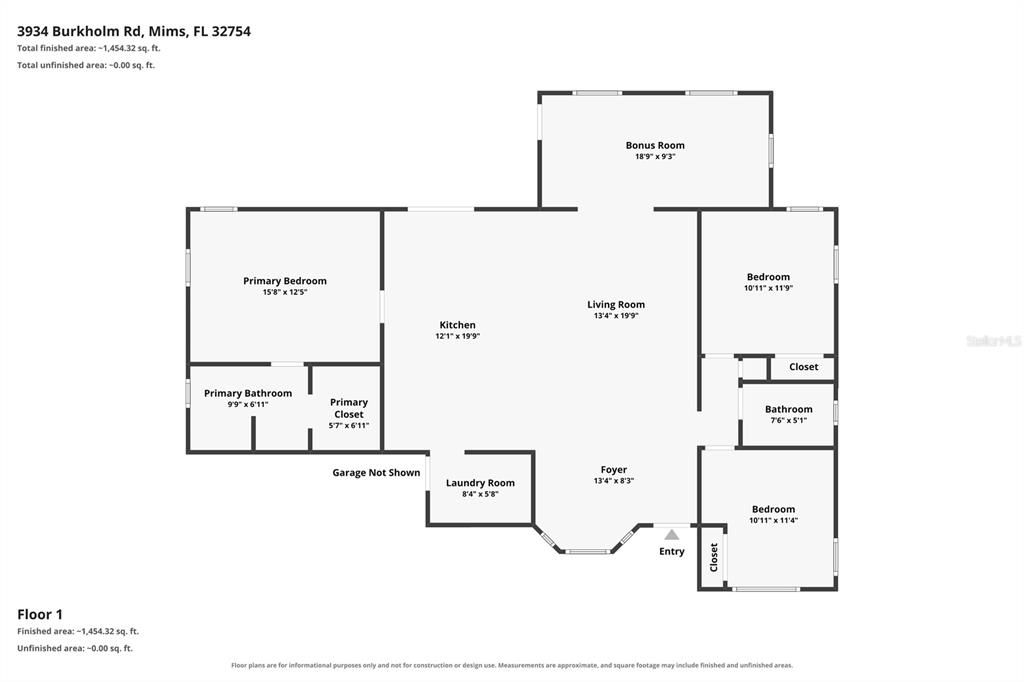 For Sale: $550,000 (3 beds, 2 baths, 1505 Square Feet)