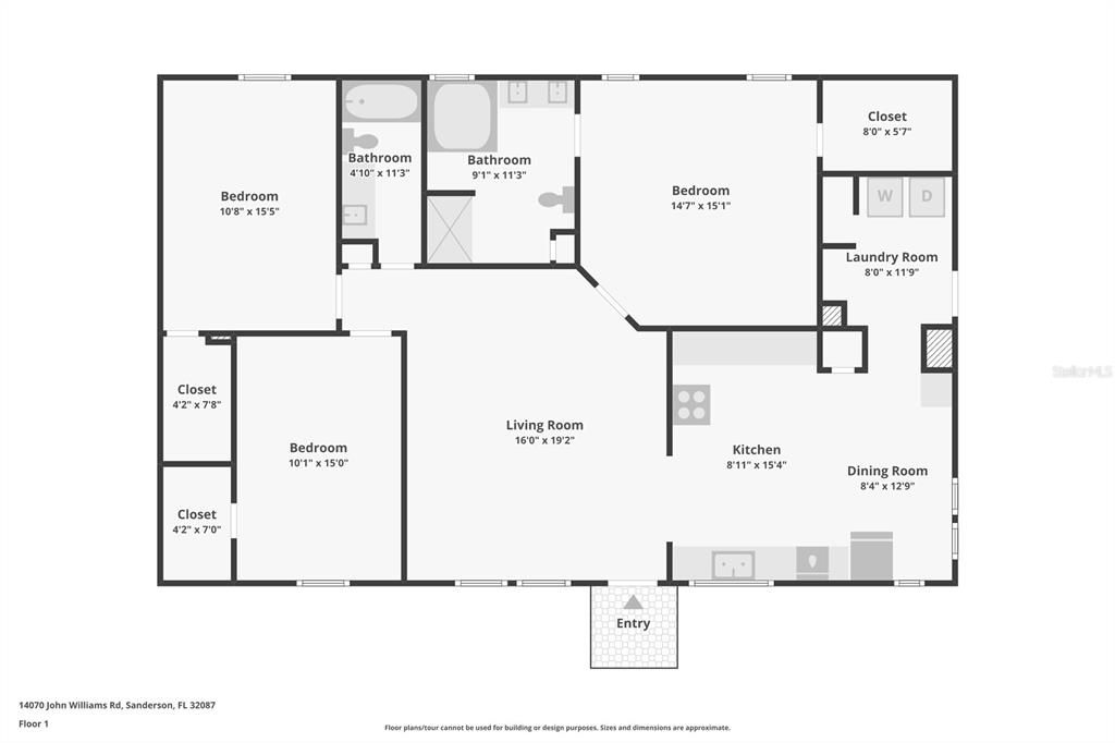 For Sale: $265,000 (3 beds, 2 baths, 1488 Square Feet)