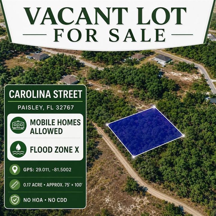 待售: $15,900 (0.17 acres)