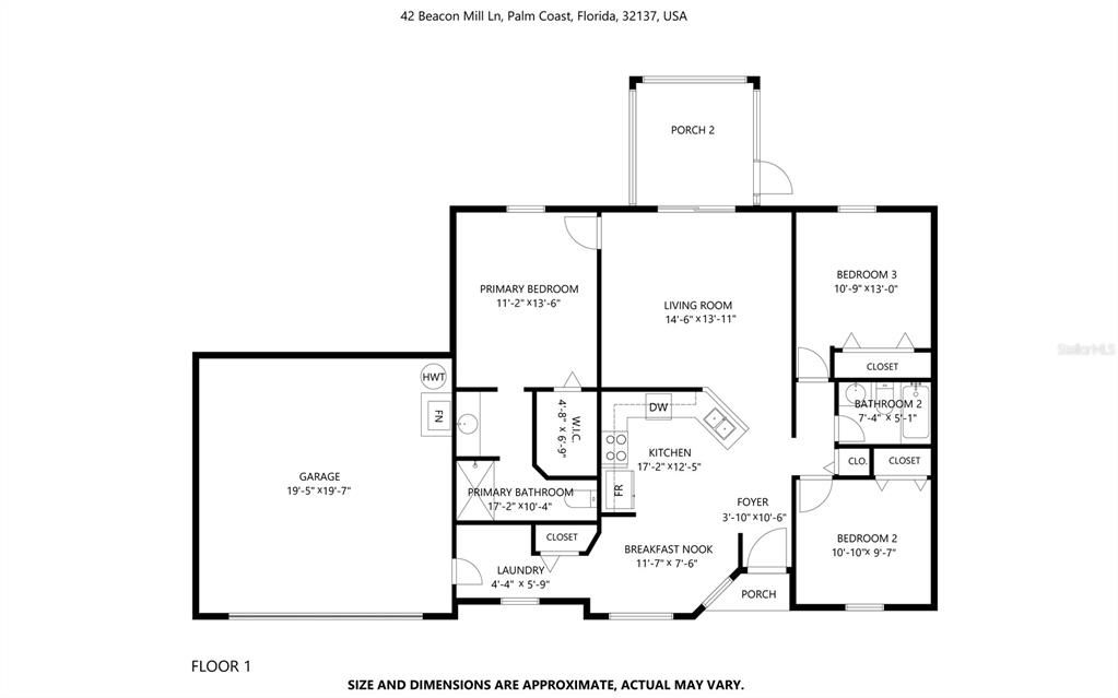 For Rent: $1,835 (3 beds, 2 baths, 1273 Square Feet)