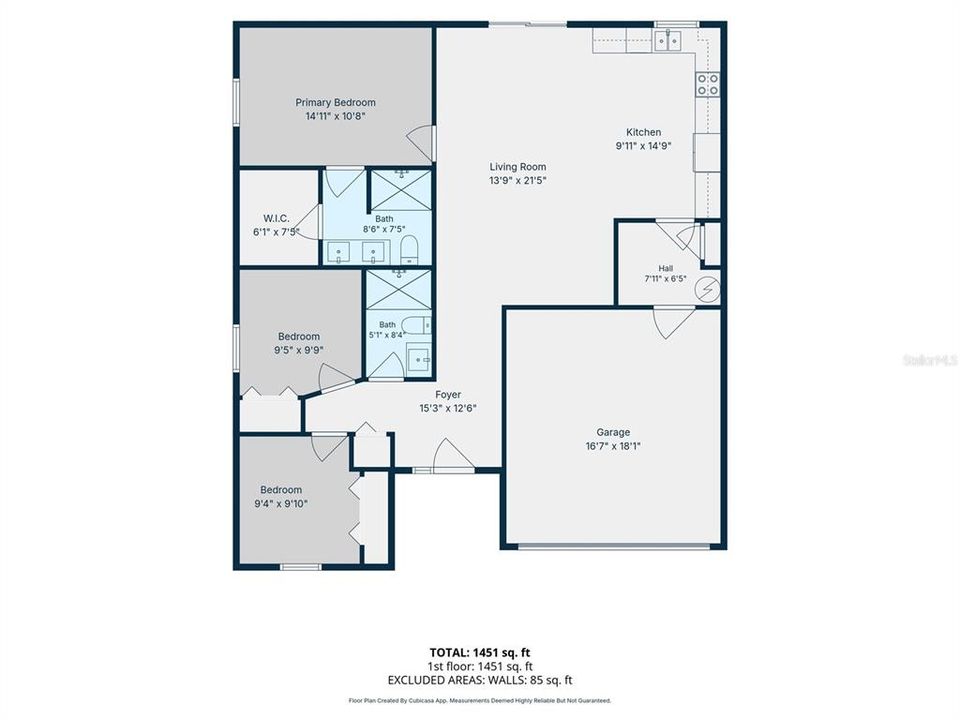 For Sale: $349,900 (3 beds, 2 baths, 1281 Square Feet)