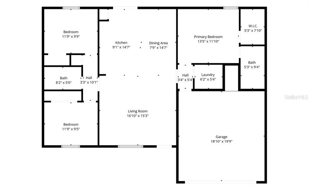 For Sale: $265,000 (3 beds, 2 baths, 1304 Square Feet)