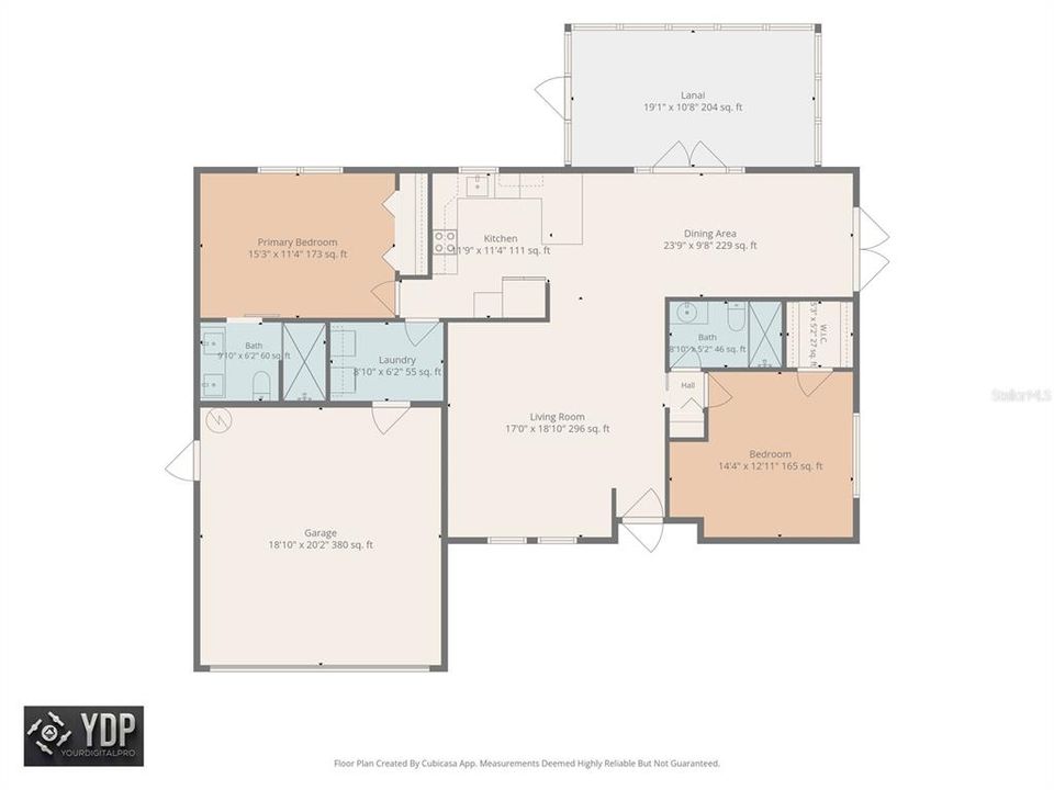 For Sale: $579,500 (2 beds, 2 baths, 1346 Square Feet)