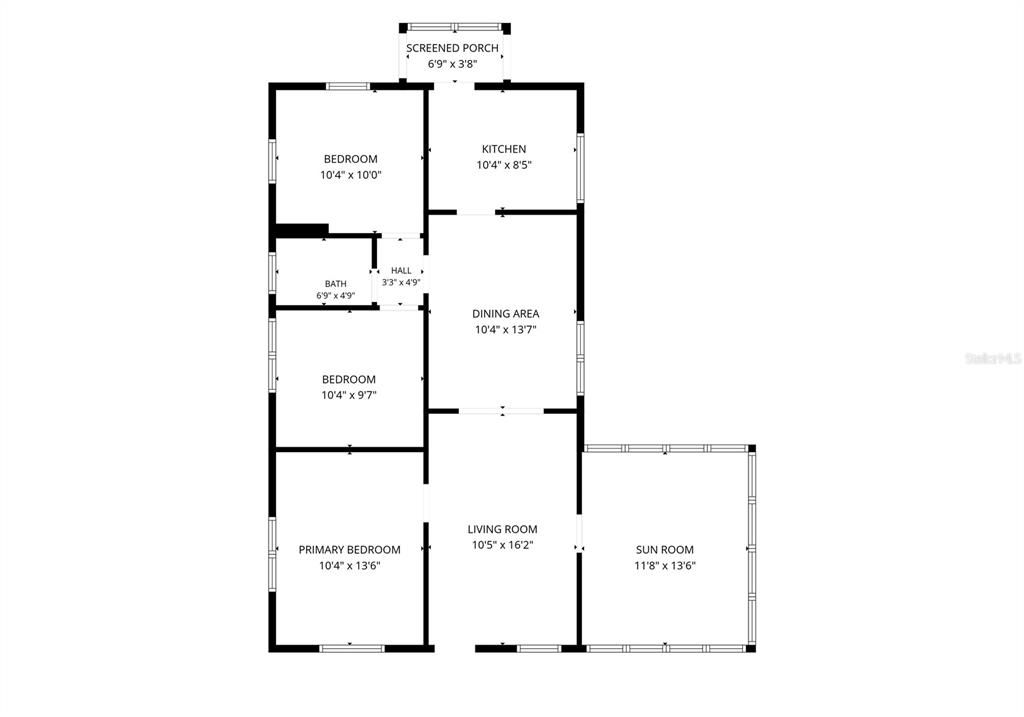 For Sale: $114,900 (3 beds, 1 baths, 960 Square Feet)