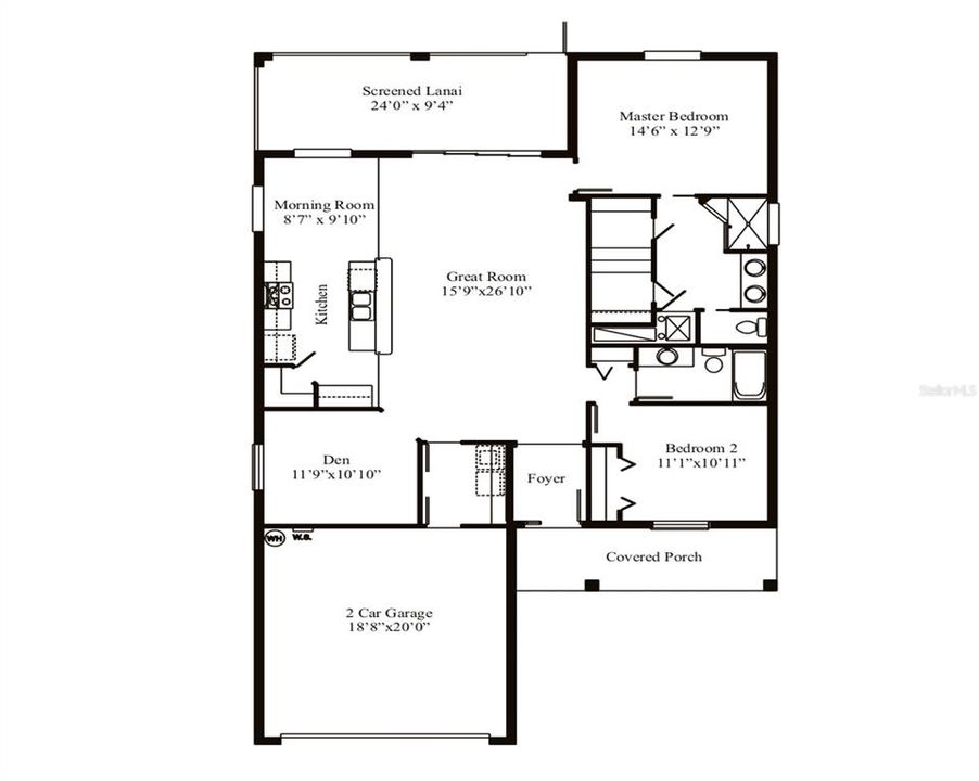For Sale: $309,000 (2 beds, 2 baths, 1589 Square Feet)