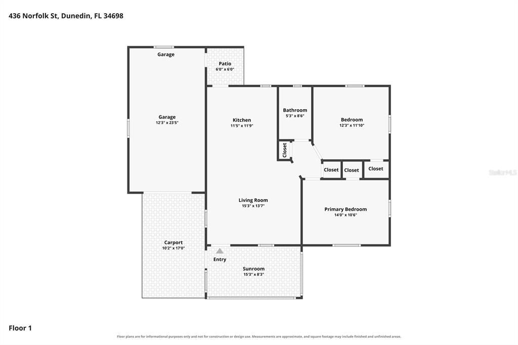 En Venta: $395,000 (2 camas, 1 baños, 780 Pies cuadrados)