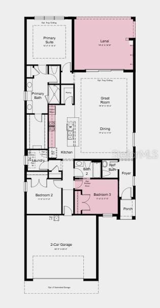 На продажу: $489,999 (3 спален, 2 ванн, 1838 Квадратных фут)