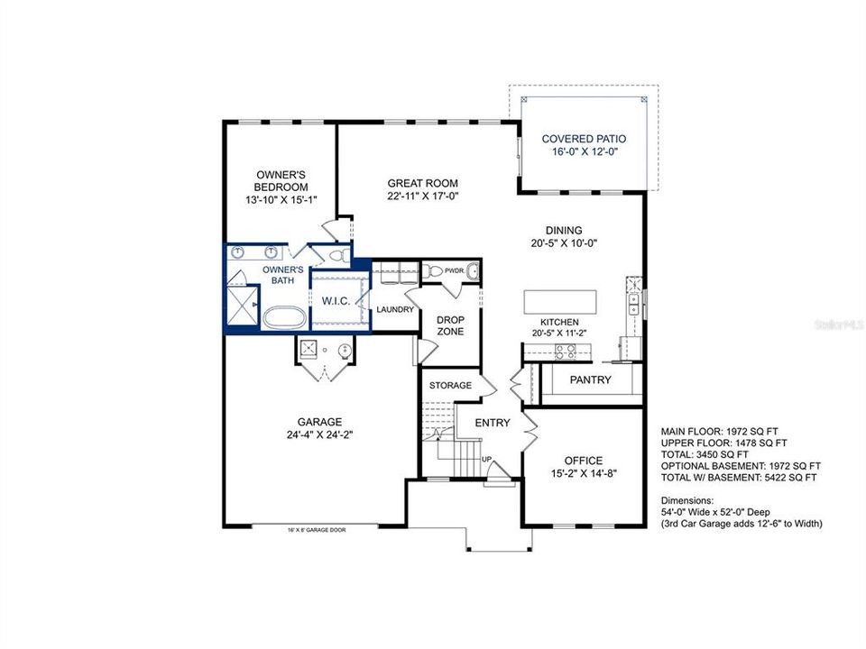 For Sale: $1,425,000 (5 beds, 2 baths, 3450 Square Feet)