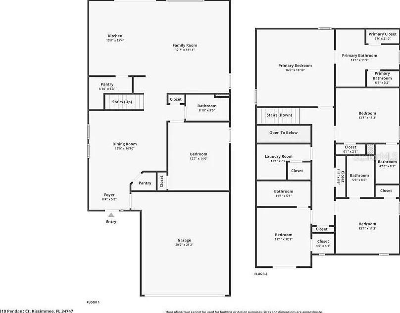 For Sale: $629,000 (5 beds, 5 baths, 2570 Square Feet)