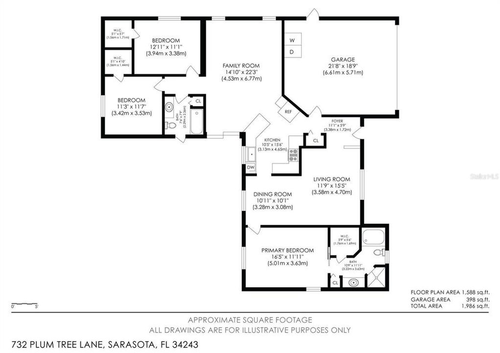 En Venta: $400,000 (3 camas, 2 baños, 1749 Pies cuadrados)
