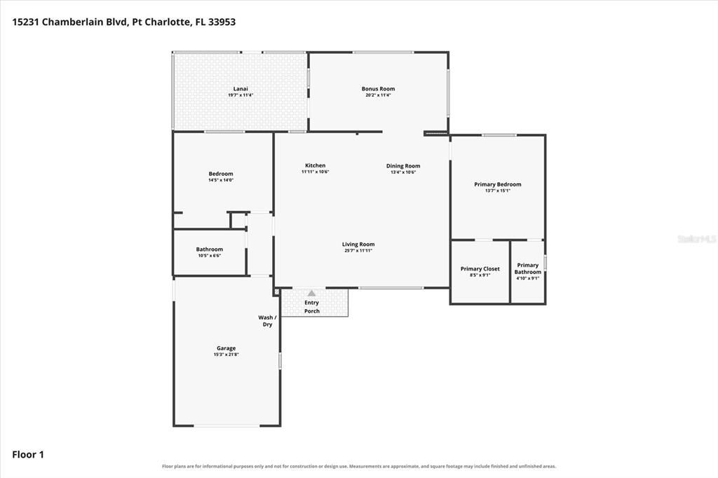 For Sale: $370,000 (2 beds, 2 baths, 1578 Square Feet)