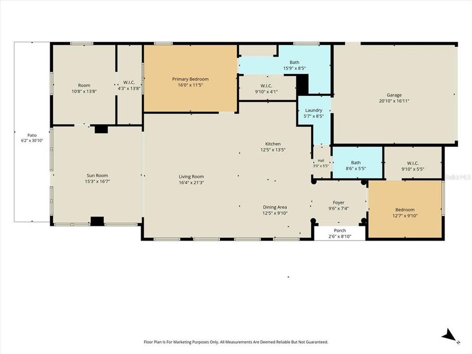 For Sale: $214,900 (2 beds, 2 baths, 1697 Square Feet)
