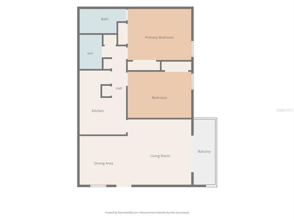 For Sale: $125,000 (2 beds, 2 baths, 944 Square Feet)
