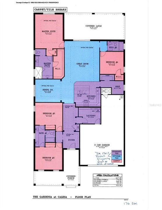 For Rent: $3,000 (4 beds, 3 baths, 2645 Square Feet)