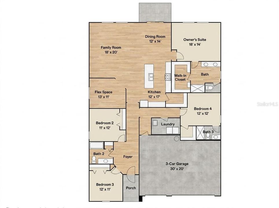 En Renta: $2,995 (4 camas, 3 baños, 2576 Pies cuadrados)