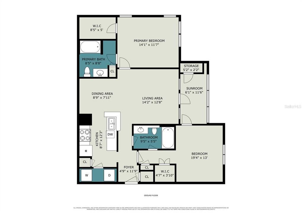 For Sale: $220,000 (2 beds, 2 baths, 1085 Square Feet)