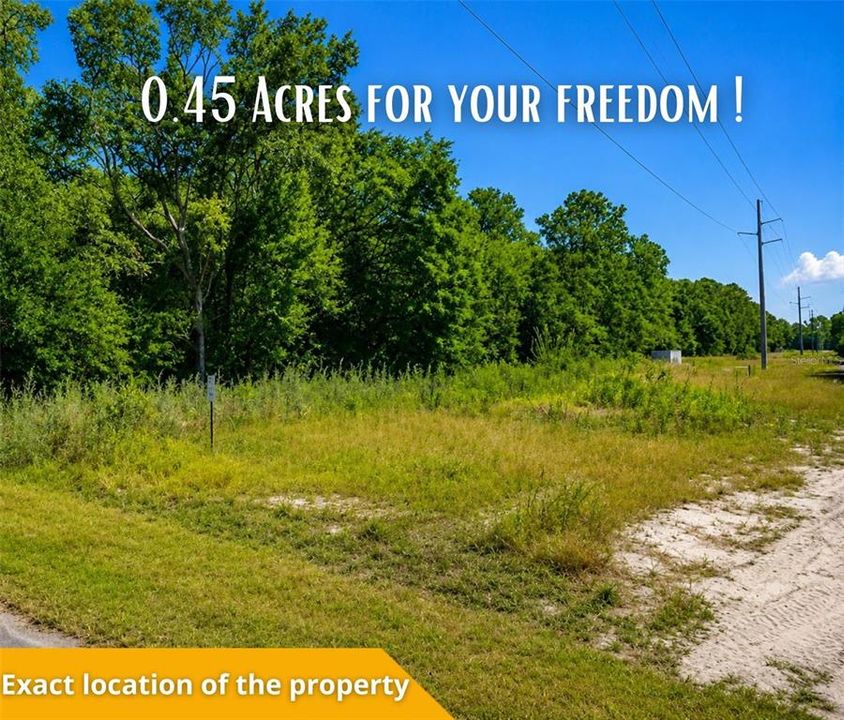 For Sale: $27,000 (0.45 acres)