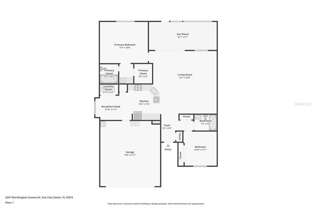 Activo con contrato: $229,900 (2 camas, 2 baños, 1405 Pies cuadrados)
